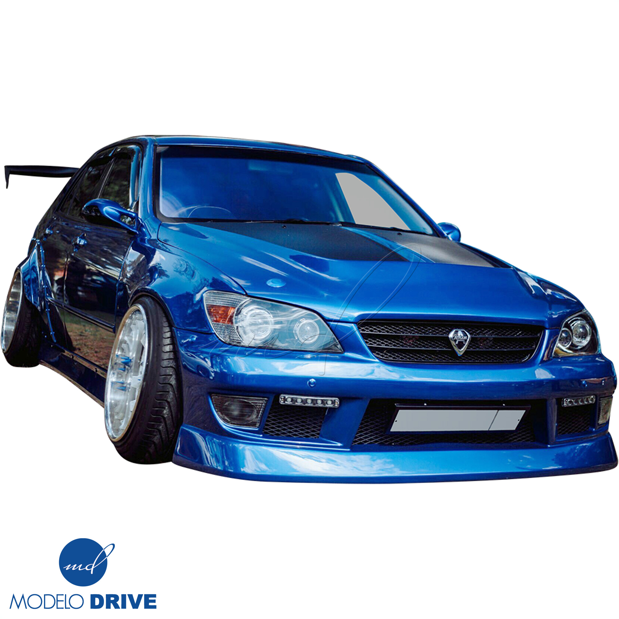 ModeloDrive FRP MSV Wide Body 30mm Fenders (front) 2pc > Lexus IS300 2000-2005> 4dr - Image 7