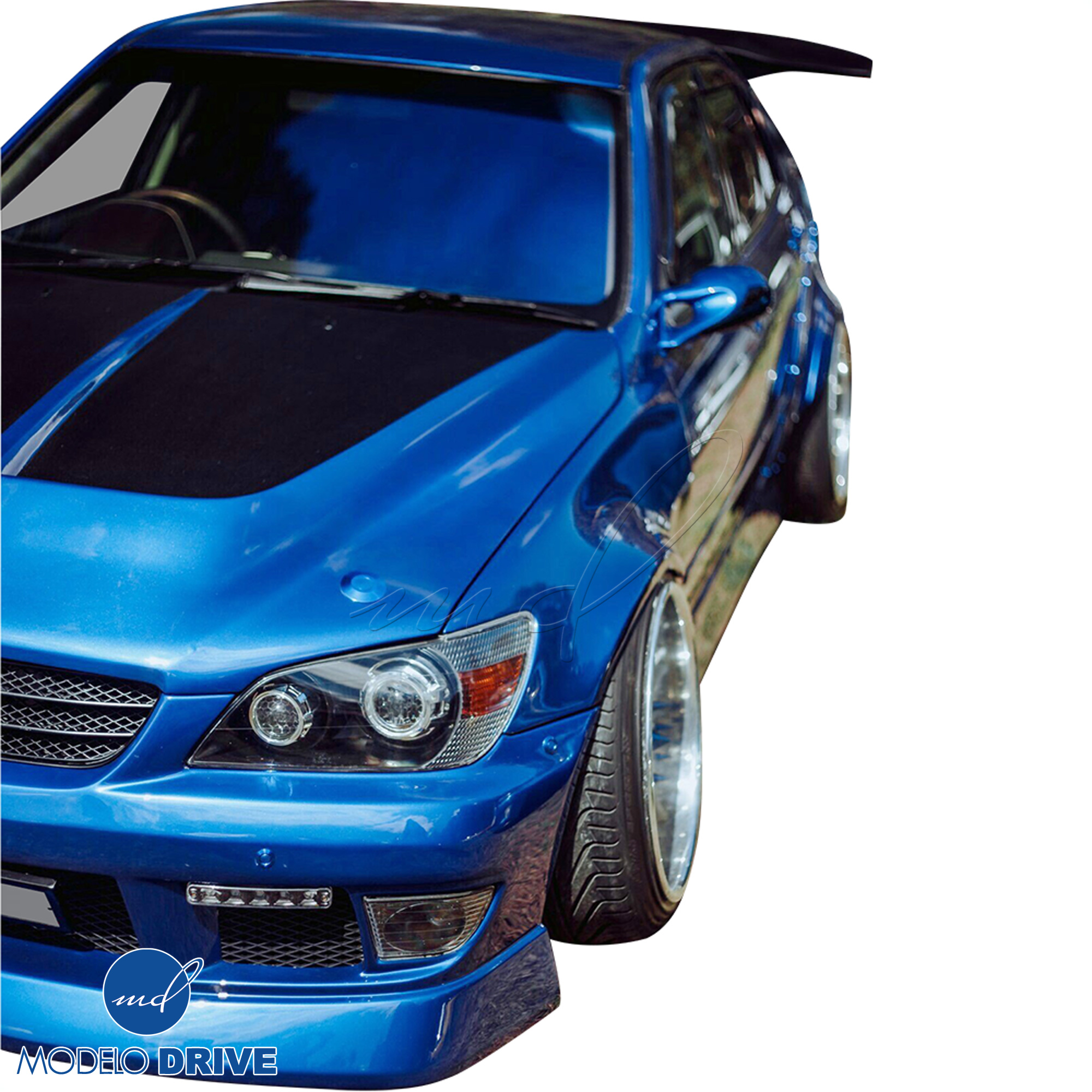ModeloDrive FRP MSV Wide Body 30mm Fenders (front) 2pc > Lexus IS300 2000-2005> 4dr - Image 8