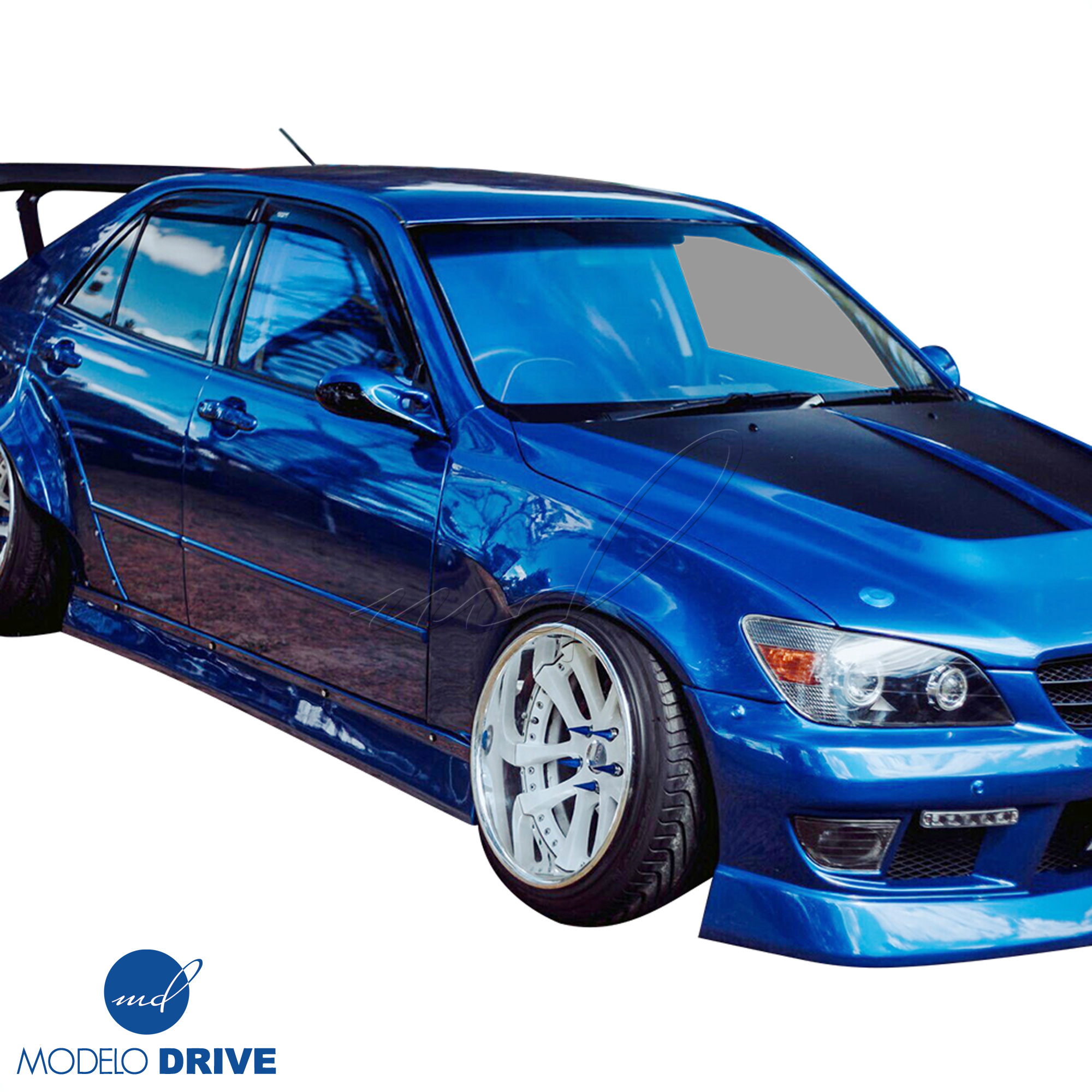 ModeloDrive FRP MSV Wide Body 30mm Fenders (front) 2pc > Lexus IS300 2000-2005> 4dr - Image 11