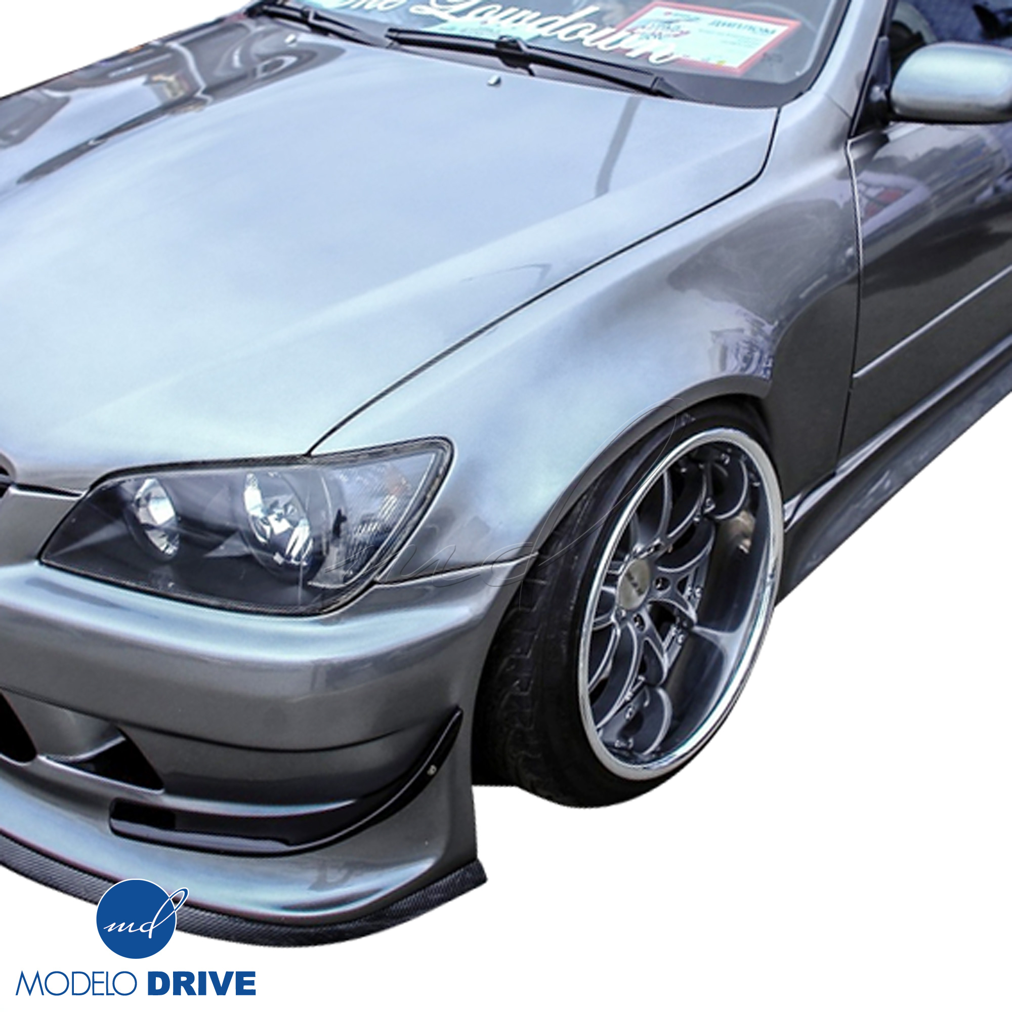 ModeloDrive FRP MSV Wide Body 30mm Fenders (front) 2pc > Lexus IS300 2000-2005> 4dr - Image 15