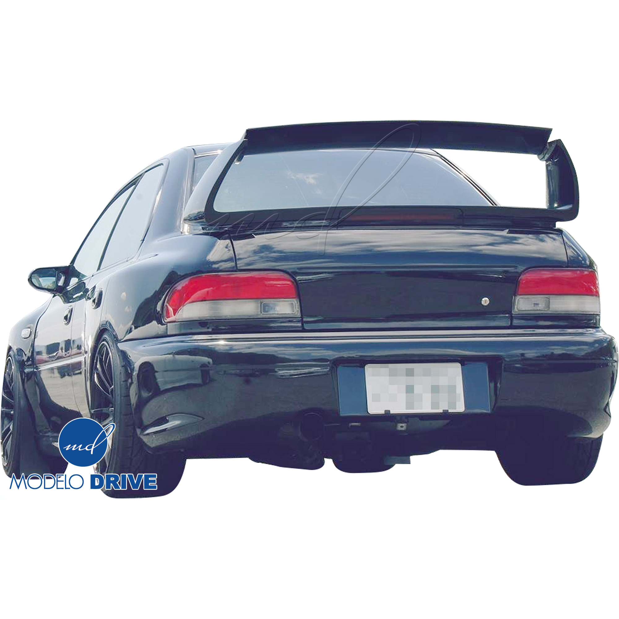 ModeloDrive FRP 22B Trunk Spoiler Wing Adjustable w LED > Subaru Impreza (GC8) 1993-2001 > 2/4dr - Image 13