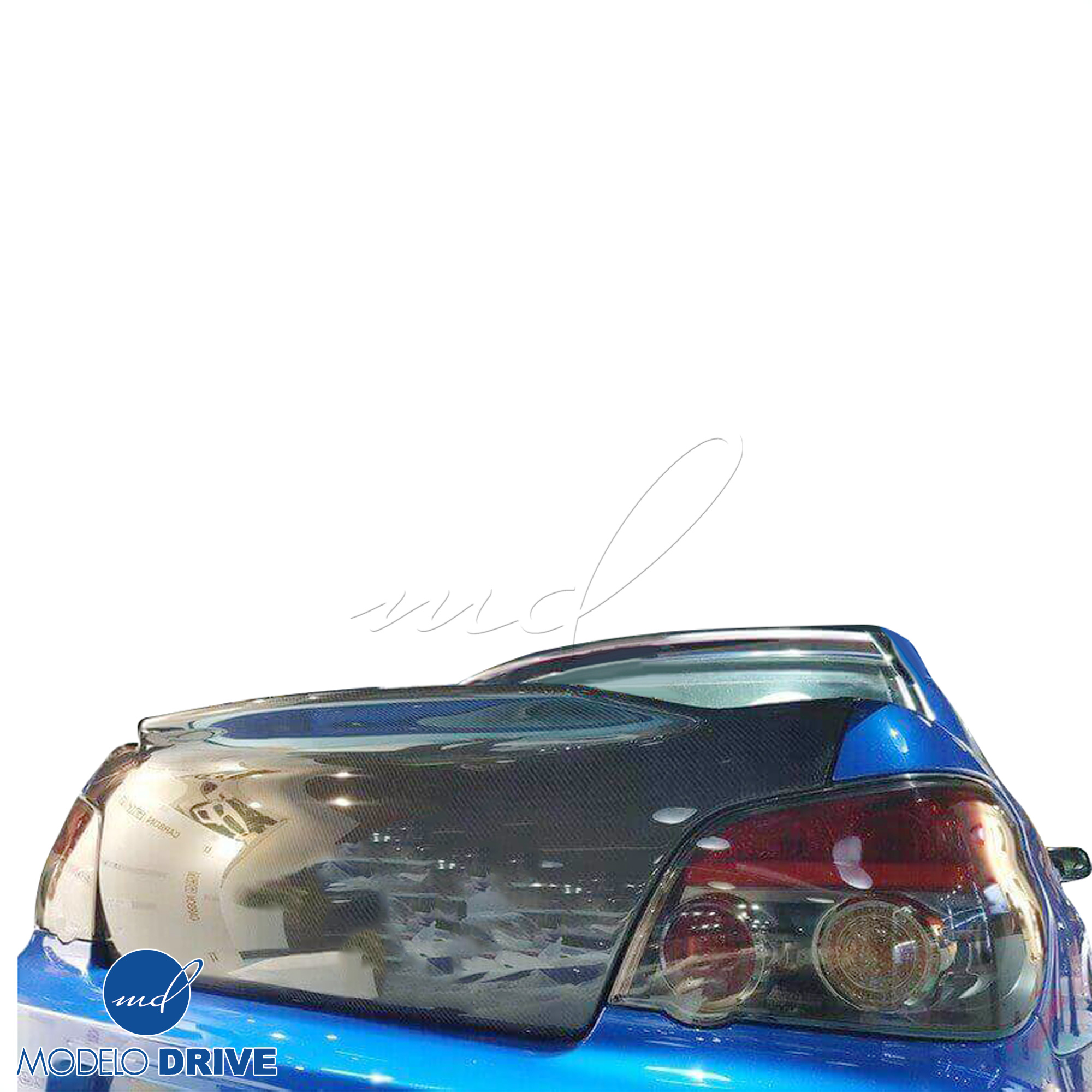 ModeloDrive Carbon Fiber CSL Duckbill Trunk > Subaru Impreza WRX 2002-2007 > 2/4/5dr - Image 2