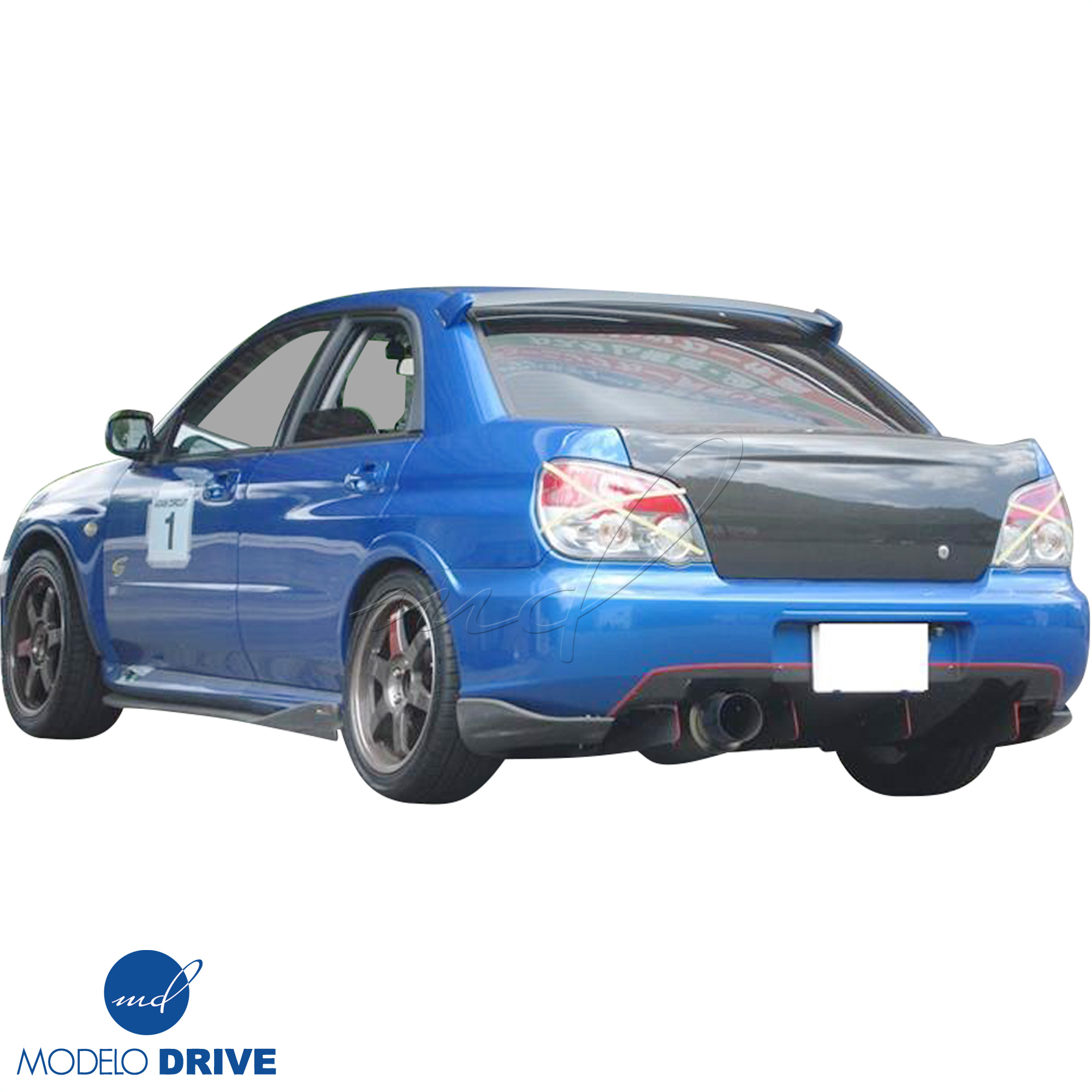 ModeloDrive Carbon Fiber OER Trunk > Subaru Impreza WRX 2002-2007 > 2/4/5dr - Image 3