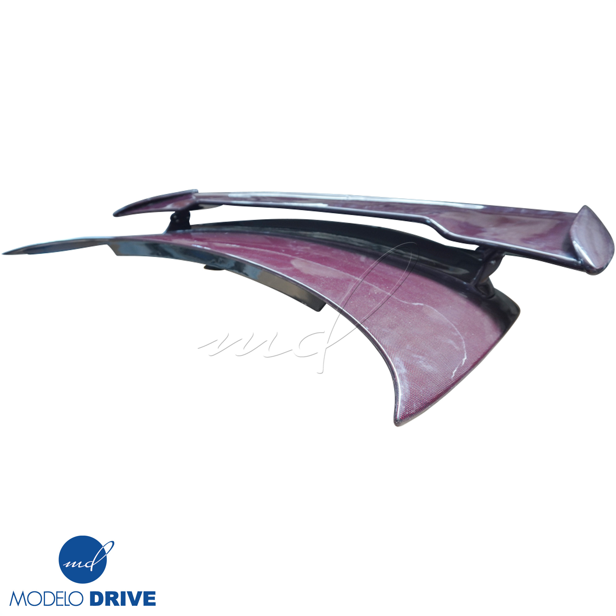 ModeloDrive Carbon Fiber OER Trunk w Wing > Mercedes-Benz SLS AMG (R197) 2011-2014 - Image 4