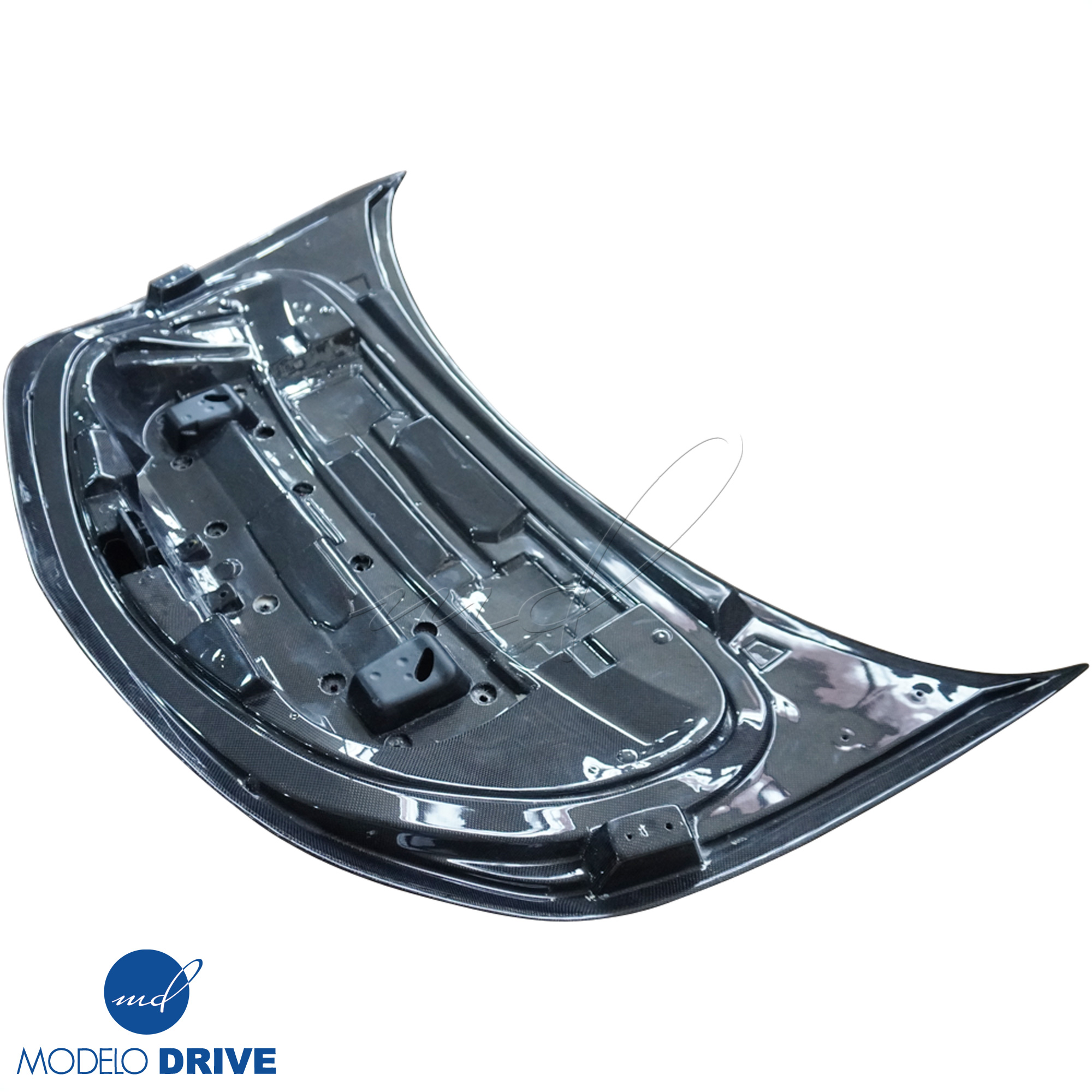 ModeloDrive Carbon Fiber OER Trunk w Wing > Mercedes-Benz SLS AMG (R197) 2011-2014 - Image 11