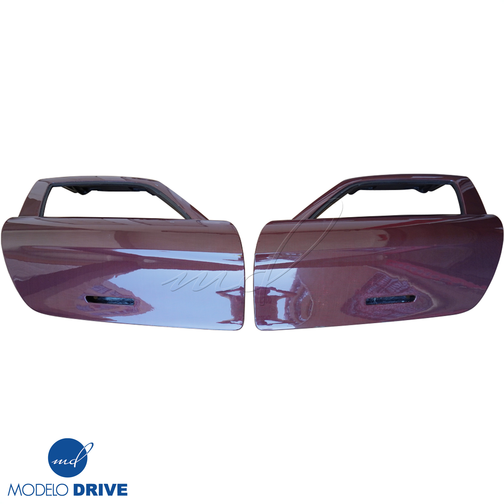 ModeloDrive Carbon Fiber BLK-GT Wide Body Doors > Mercedes-Benz SLS AMG (R197) 2011-2014 - Image 5