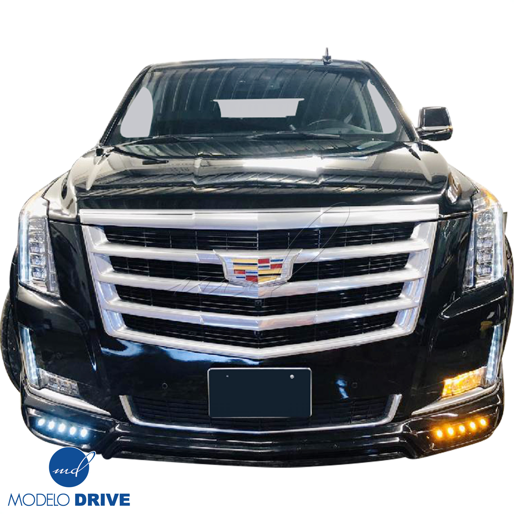 ModeloDrive FRP SFO ZD2 Front Lip > Cadillac Escalade 2015-2020 - Image 9