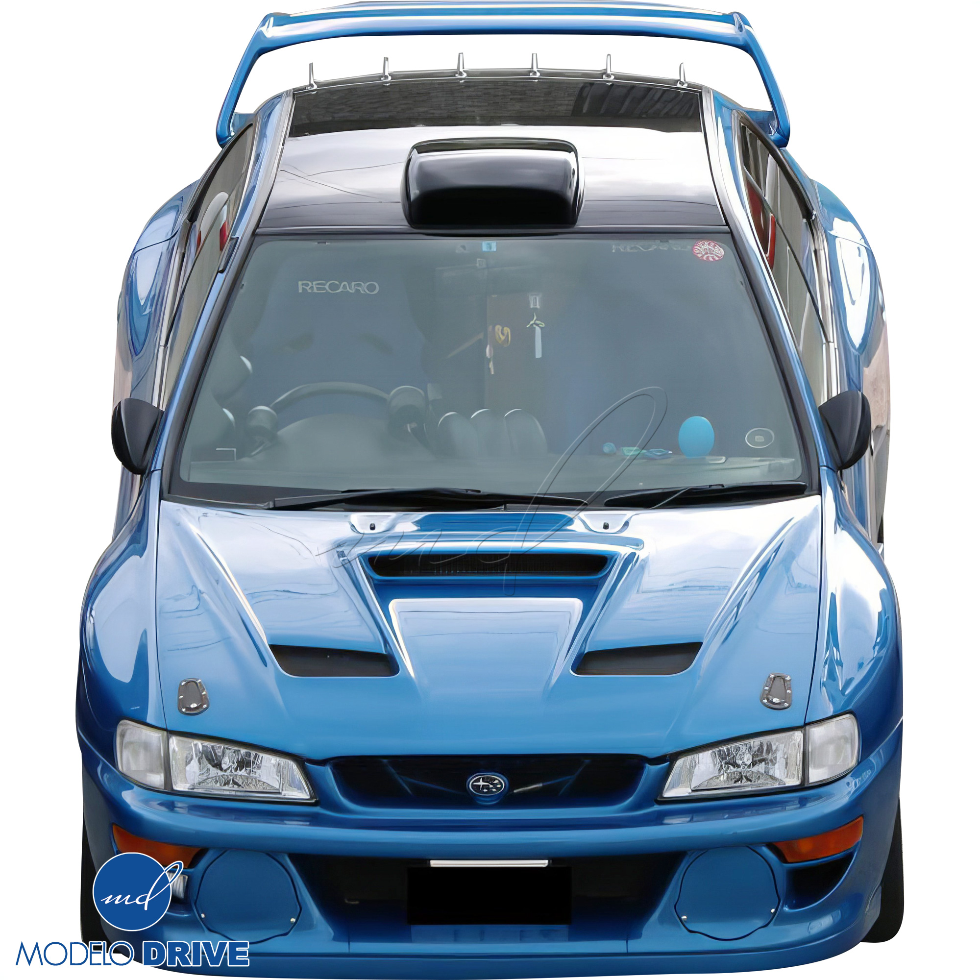ModeloDrive FRP LS WRC 98 Front Bumper w Caps 3pc > Subaru Impreza (GC8) 1993-2001 > 2/4dr - Image 2