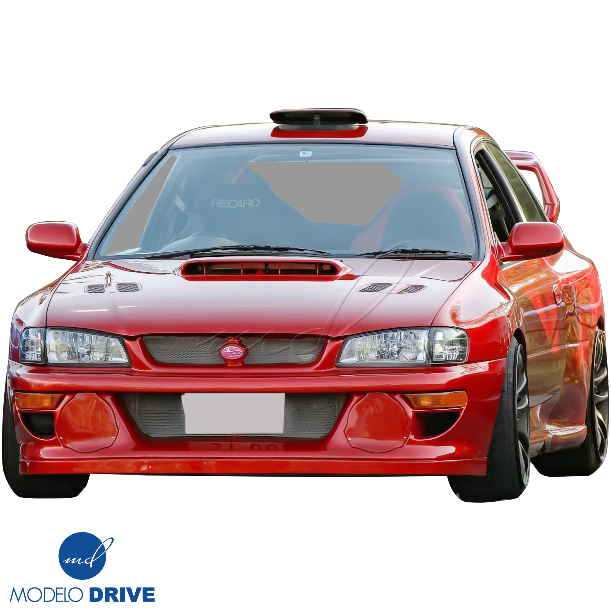ModeloDrive FRP LS WRC 98 Front Bumper w Caps 3pc > Subaru Impreza (GC8) 1993-2001 > 2/4dr - Image 25