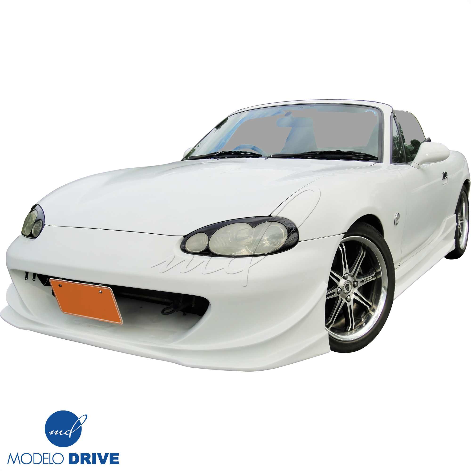 ModeloDrive FRP GVAR Front Bumper 1pc > Mazda Miata NB2 2001-2005 - Image 38
