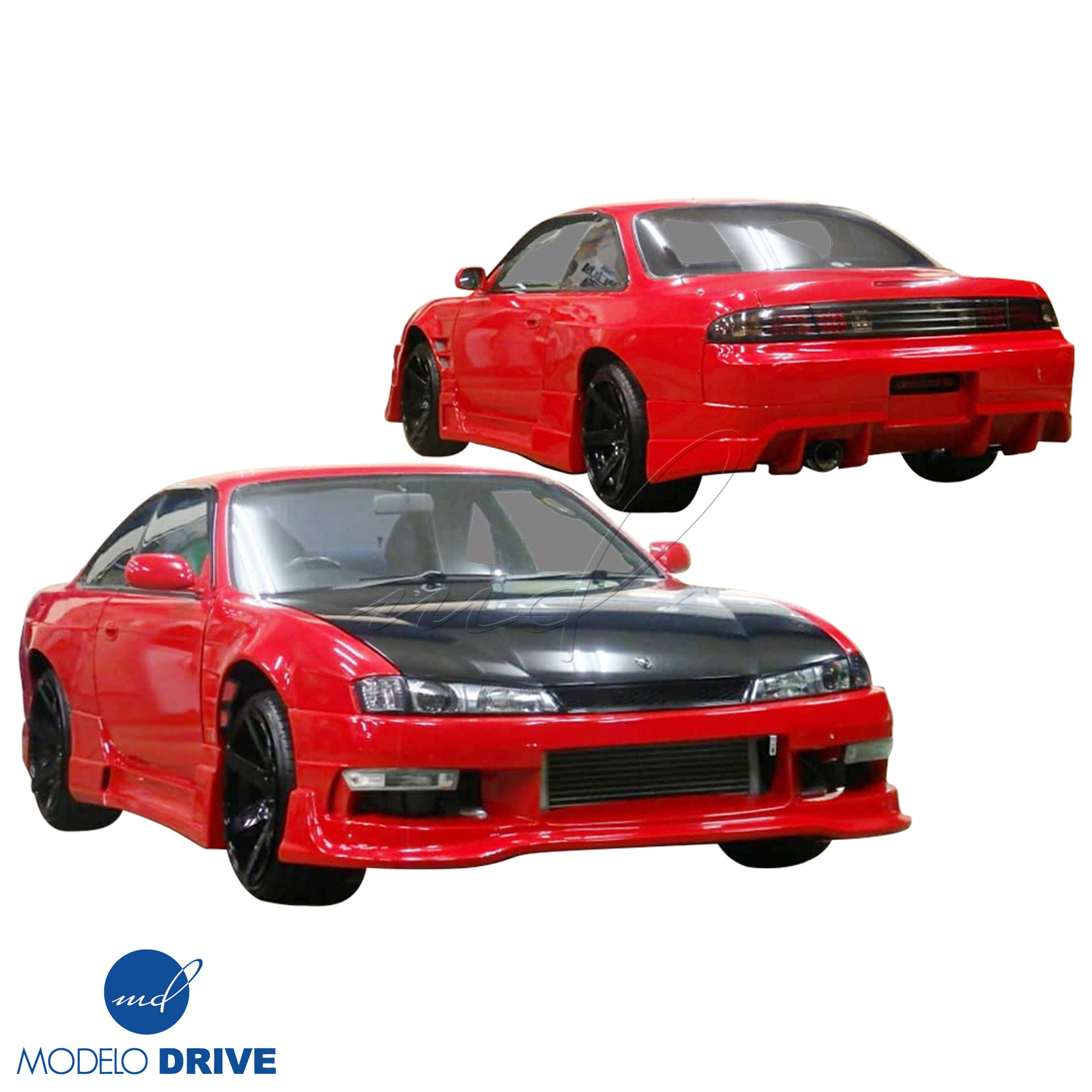 ModeloDrive FRP ORI RACE Body Kit > Nissan 240SX S14 1997-1998 - Image 2