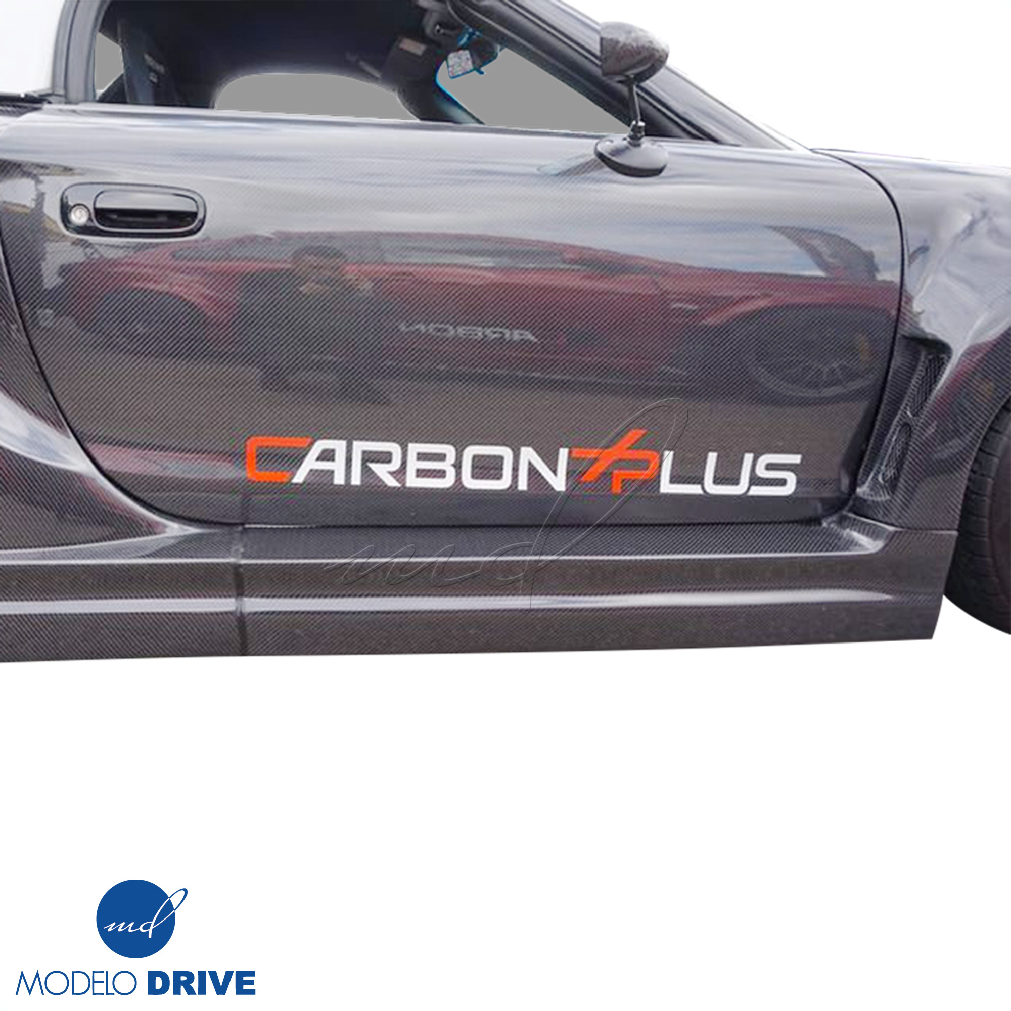 ModeloDrive Carbon Fiber APBR Wide Body Side Skirts > Toyota MRS MR2 Spyder 2000-2005 - Image 7