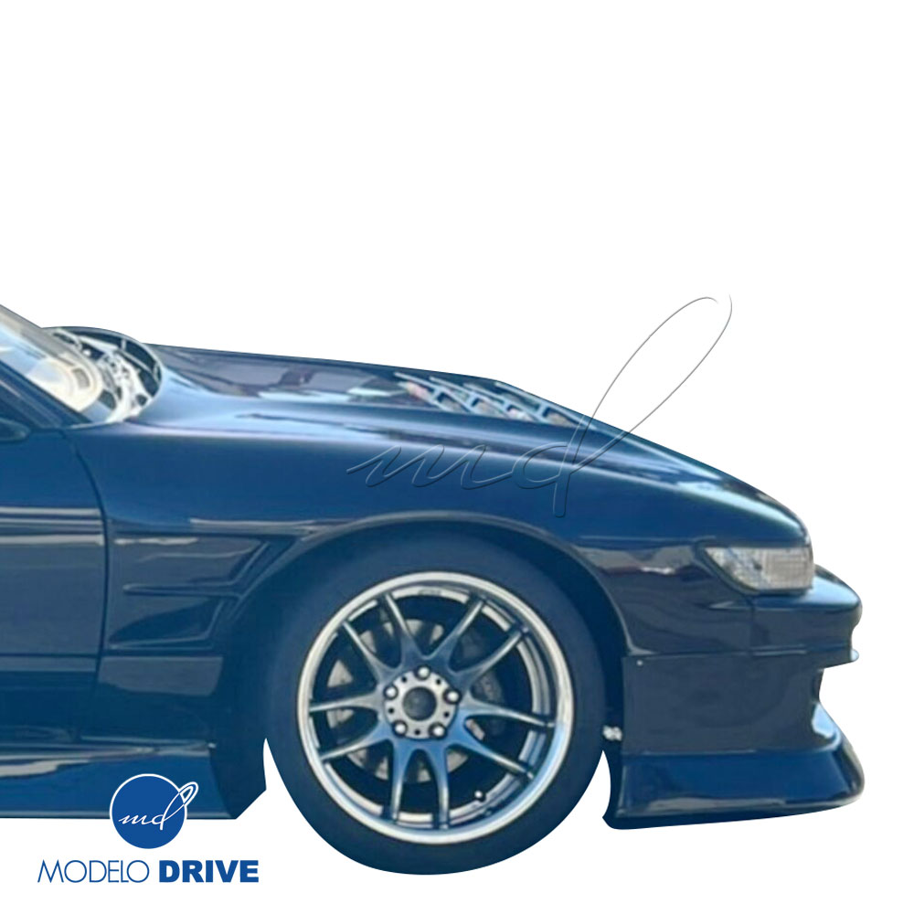 ModeloDrive FRP DMA Wide Body 30mm Fenders (front) > Nissan Silvia S13 1989-1994 > 2/3dr - Image 5