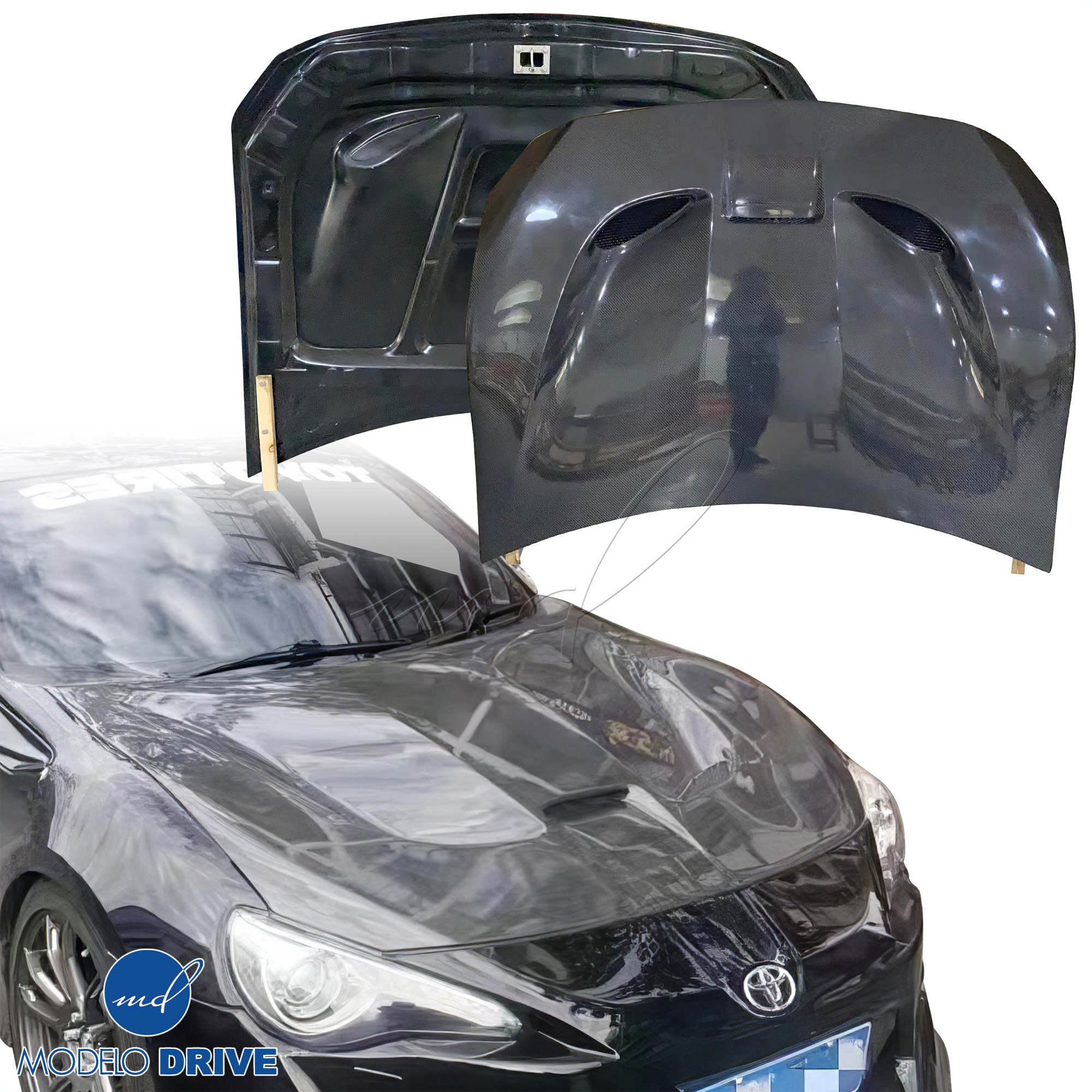 ModeloDrive Carbon Fiber SRG Hood > Scion FR-S ZN6 2013-2016 - Image 5
