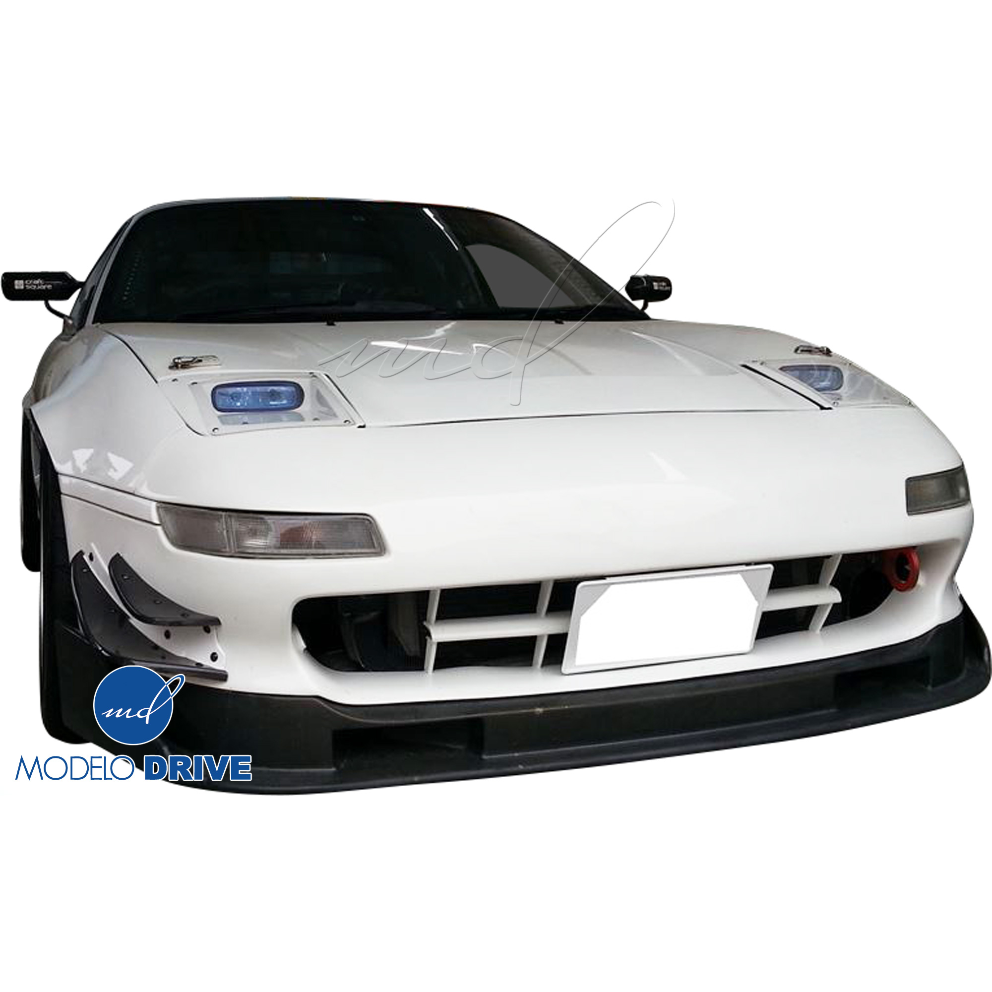 ModeloDrive FRP DRAC Front Superlip Add-on Diffuser > Toyota MR-2 (SW20) 1991-1996 - Image 3