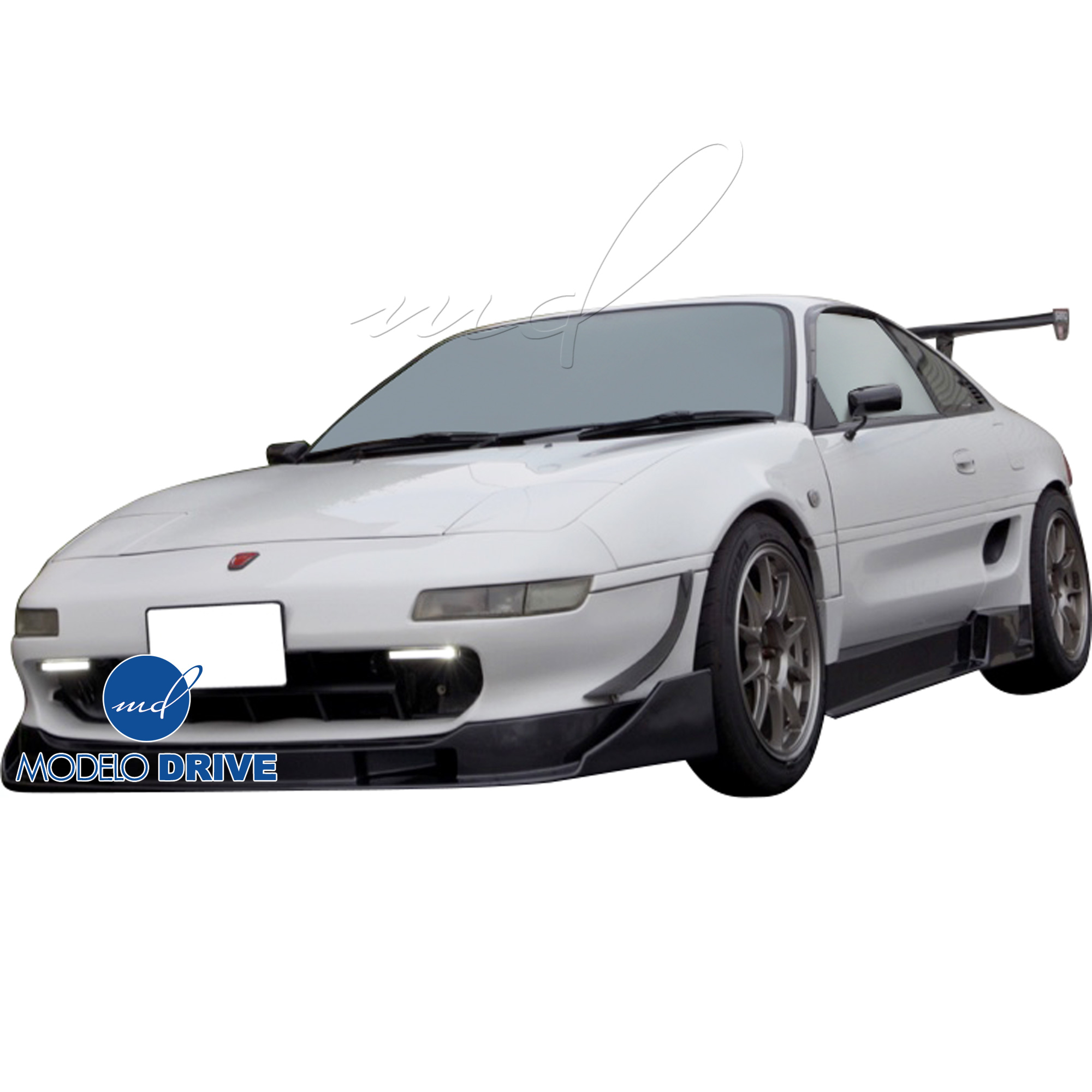 ModeloDrive FRP DRAC Front Superlip Add-on Diffuser > Toyota MR-2 (SW20) 1991-1996 - Image 4