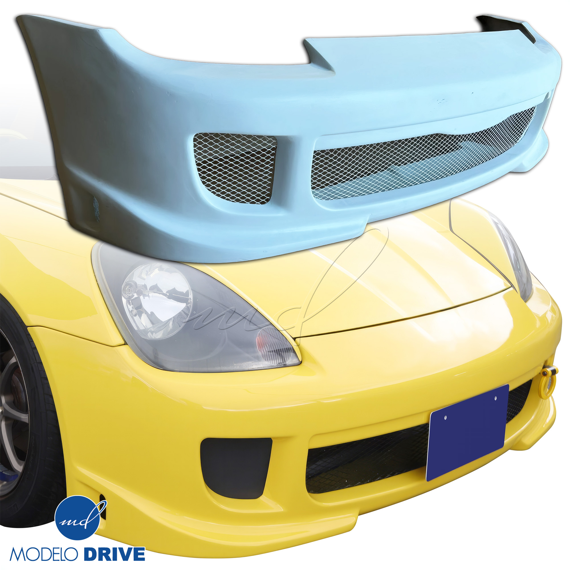 ModeloDrive FRP TR-VM80 Wide Body Front Bumper > Toyota MRS MR2 Spyder 2000-2005 - Image 11 ModeloDrive FRP TR-VM80 Wide Body Front Bumper > Toyota MRS MR2 Spyder 2000-2005 - Image 11