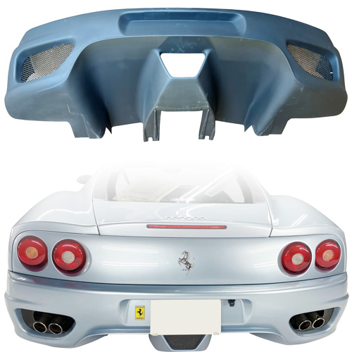 ModeloDrive FRP Challenge Rear Bumper > Ferrari 360 2000-2004 - Image 3