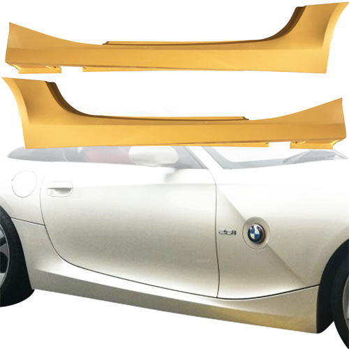 ModeloDrive FRP AERO Side Skirts > BMW Z4 E85 2003-2005 - Image 1