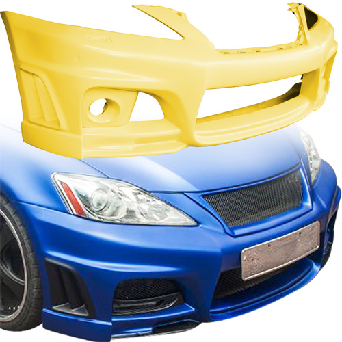 ModeloDrive FRP WAL BISO Front Bumper > Lexus IS-Series IS-F 2012-2013 - Image 10
