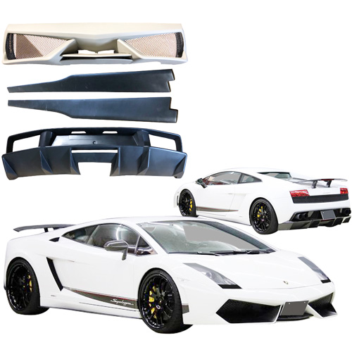 ModeloDrive FRP LP570 Body Kit 4pc > Lamborghini Gallardo 2004-2008 - Image 3