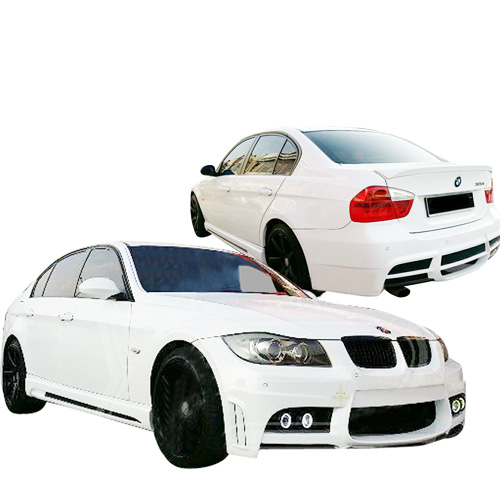ModeloDrive FRP WAL BISO Body Kit 4pc > BMW 3-Series E90 2007-2010> 4dr - Image 3