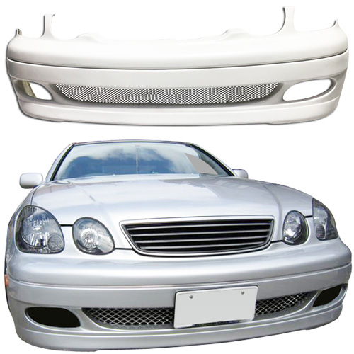 ModeloDrive FRP JUNT Front Bumper > Lexus GS Series GS400 GS300 1998-2005 - Image 25