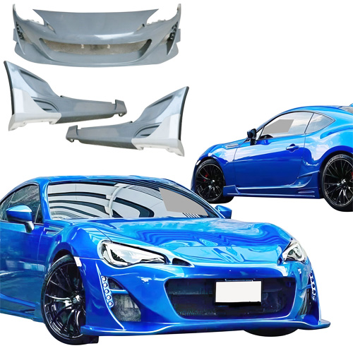 ModeloDrive FRP BLIT Body Kit 3pc > Subaru BRZ 2013-2020 - Image 1