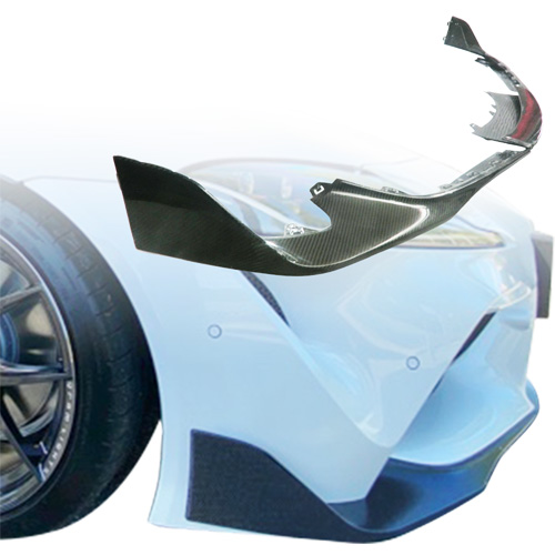 ModeloDrive Carbon Fiber OER Front Lip 3pc > Toyota Supra (A90 A91) 2019-2023 - Image 14
