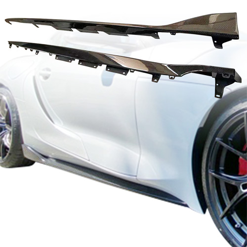 ModeloDrive Carbon Fiber OER Side Skirts > Toyota Supra (A90 A91) 2019-2023 - Image 9