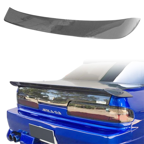 ModeloDrive Carbon Fiber DMA Trunk Spoiler Wing > Nissan 240SX 1989-1994 > 2dr Coupe - Image 4