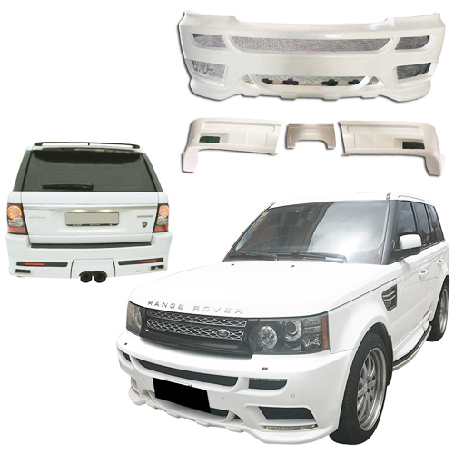 ModeloDrive FRP HAMA Body Kit 4pc > Land Rover Range Rover Sport 2010-2013 - Image 3