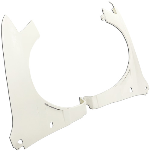 ModeloDrive FRP VOLT Wide Body Fenders (front) > Mitsubishi Evolution 8 9 2003-2006 - Image 2 ModeloDrive FRP VOLT Wide Body Fenders (front) > Mitsubishi Evolution 8 9 2003-2006 - Image 2