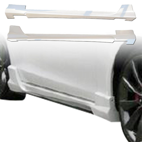 ModeloDrive FRP KKR Side Skirts > Tesla Model S 2012-2021 - Image 1