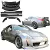 VSaero FRP AMU Body Kit 5pc > Nissan 350Z Z33 2003-2008 - Image 2