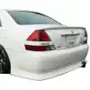 VSaero FRP FKON Rear Bumper > Toyota Mark II JZX110 2000-2007 - Image 1