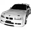 VSaero FRP RIEG DTM Wide Body Front Bumper > BMW 3-Series 325i 328i E36 1992-1998 > 2dr Coupe - Image 5