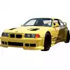 VSaero FRP RIEG DTM Wide Body Front Bumper > BMW 3-Series 325i 328i E36 1992-1998 > 2dr Coupe - Image 11