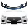 VSaero FRP WAL Front Lip Valance > Maserati Ghibli 2013-2017 - Image 13