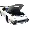 VSaero FRP VERT RIG Wide Body Front Bumper > Nissan 240SX 1989-1994 > 3dr - Image 6