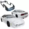 VSaero FRP VERT RIG Wide Body Kit 8pc > Nissan 240SX 1989-1994 > 3dr - Image 1