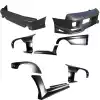 VSaero FRP RMAG Wide Body Kit 8pc > Mazda RX-7 FC3S 1986-1992 - Image 2