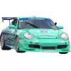 VSaero FRP GT3 Taiku Front Bumper > Porsche 911 996 2002-2004 - Image 4