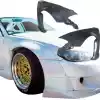 VSaero FRP TKYO Wide Body Fenders (front) 50mm > Nissan Silvia S15 1999-2002 - Image 3