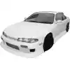 VSaero FRP URA Front Bumper > Nissan 240SX S14 1995-1996 - Image 4