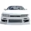 VSaero FRP URA Front Bumper > Nissan 240SX S14 1995-1996 - Image 7