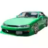 VSaero FRP URA Side Skirts > Nissan 240SX S14 1995-1998 - Image 21