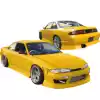 VSaero FRP URA Body Kit 4pc > Nissan 240SX S14 1995-1996 - Image 2