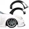 VSaero FRP LBPE Wide Body Fender Flares (front) 4pc > Infiniti G37 Coupe 2008-2015 > 2dr Coupe - Image 1