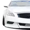 VSaero FRP LBPE Wide Body Fender Flares (front) 4pc > Infiniti G37 Coupe 2008-2015 > 2dr Coupe - Image 9